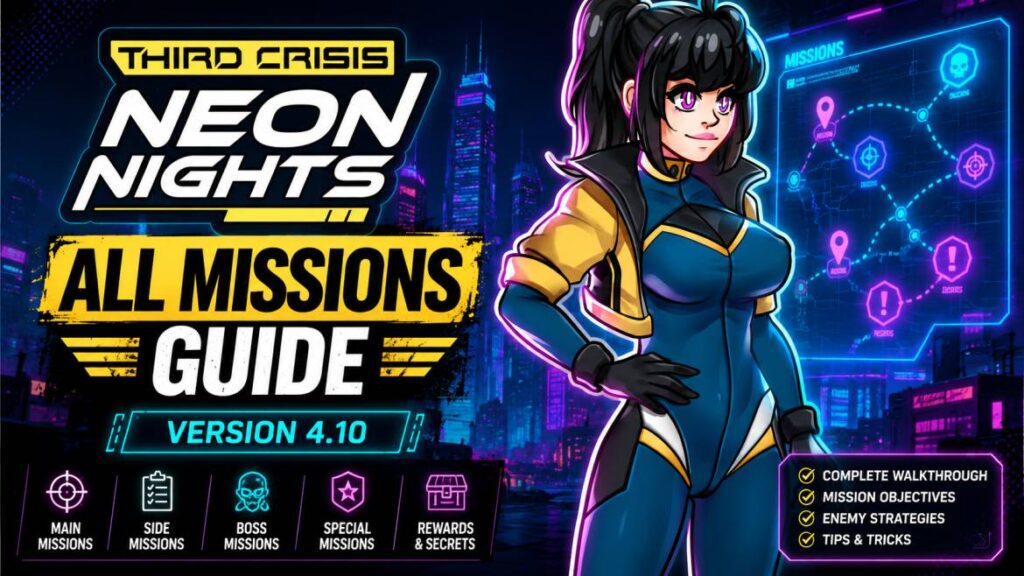 Third Crisis: Neon Nights All Missions Guide