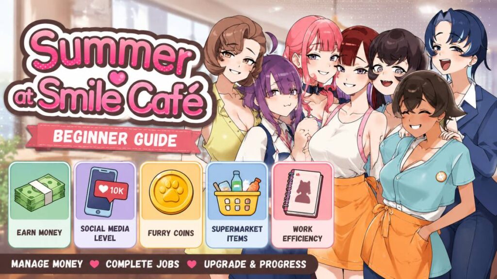 Summer at Smile Cafe Beginner Guide