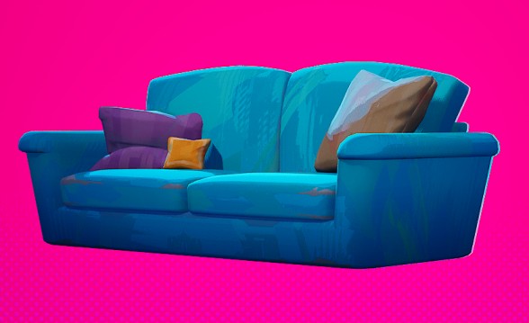 Blue Couch
