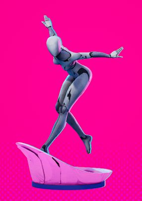 Fallen Doll Statuette