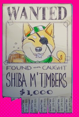 Shiba Wanted Poster