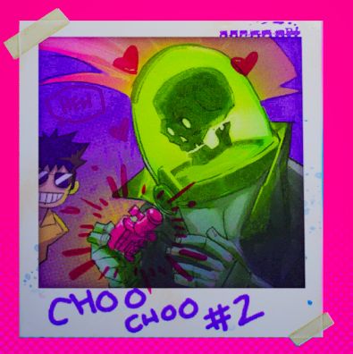"Choo Choo #2" Polaroid
