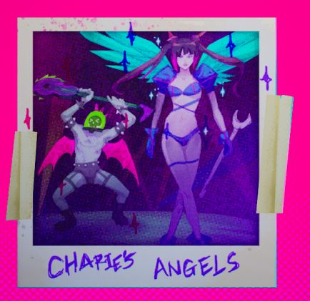 "Charlie's Angels" Polaroid