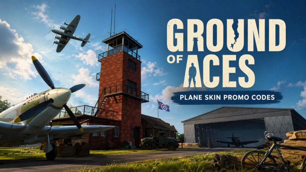 Ground of Aces Plane Skin Promo Codes