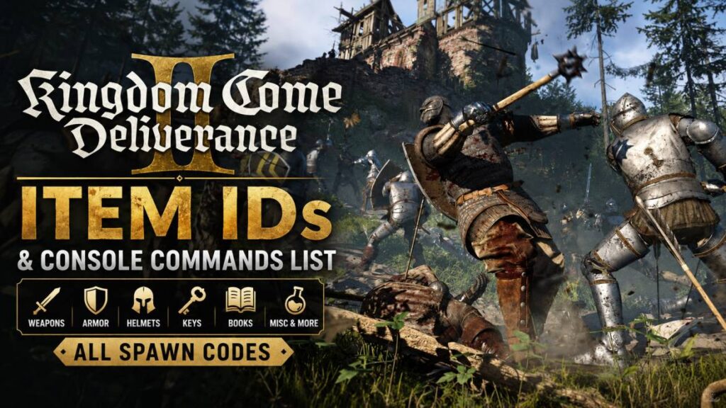 Kingdom Come: Deliverance item ID