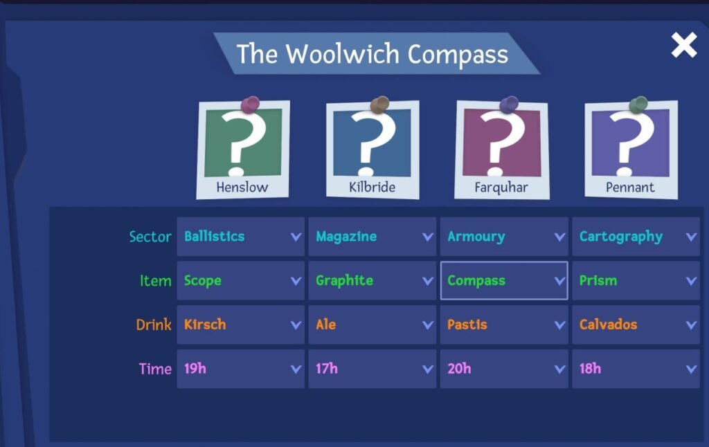 Case 11 – The Woolwich Compass