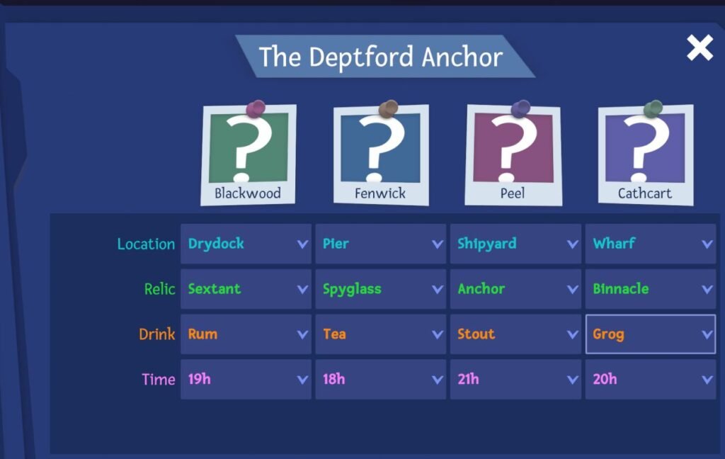 Case 16 – The Deptford Anchor