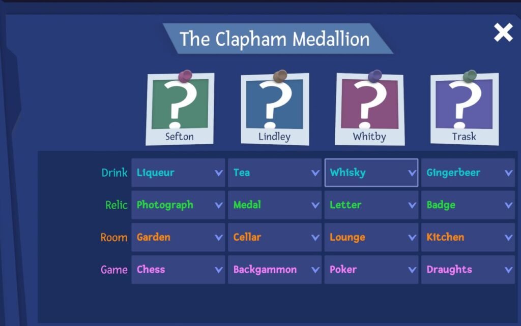 Case 27 – The Clapham Medallion