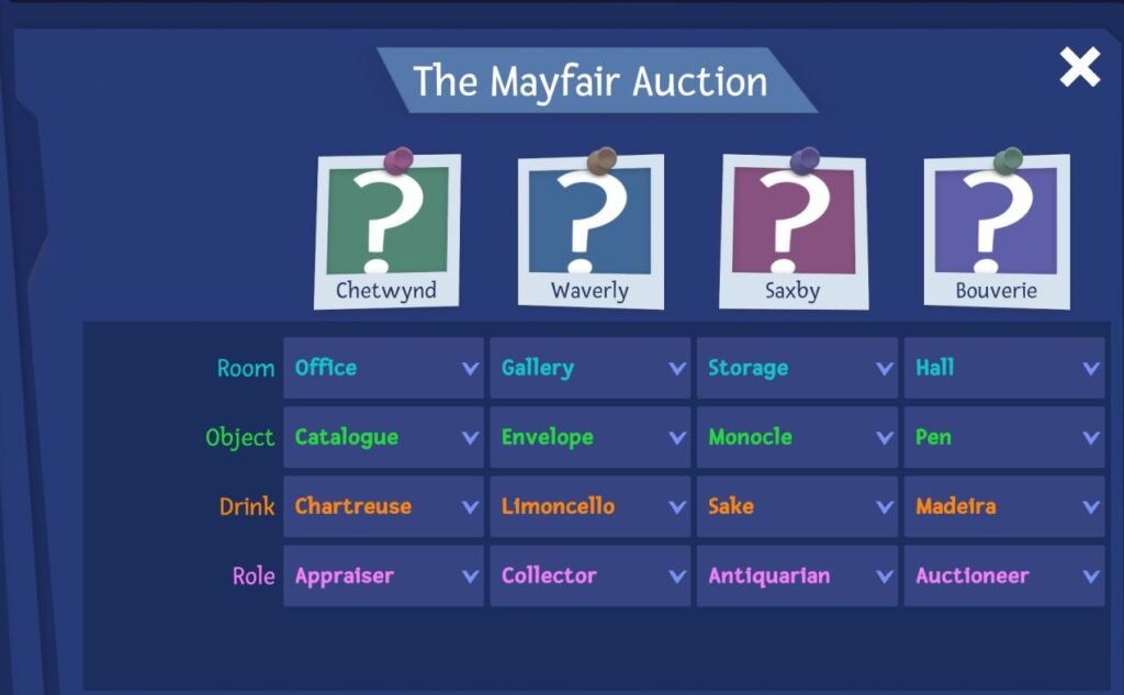 Case 4 – The Mayfair Auction