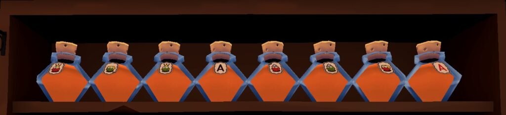 Cards Bottle Puzzle