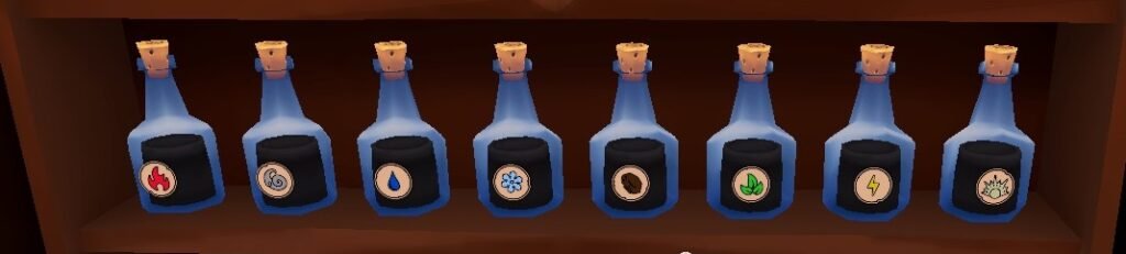 Elements (Fire, Water, Grass, etc) Puzzle