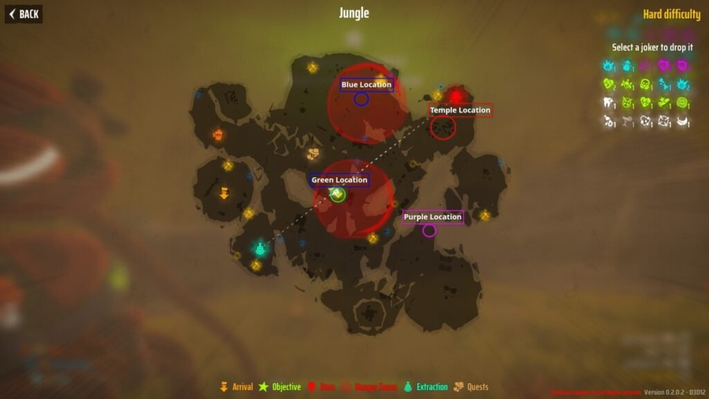Far Far West Jungle map