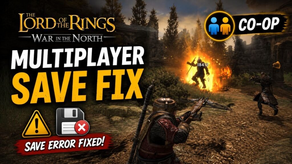 Multiplayer Save Error in The Lord of the Rings