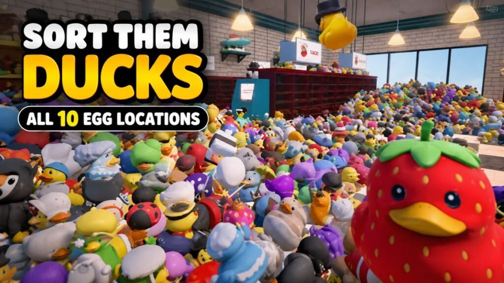 Sort Them Ducks: All 10 Egg Locations