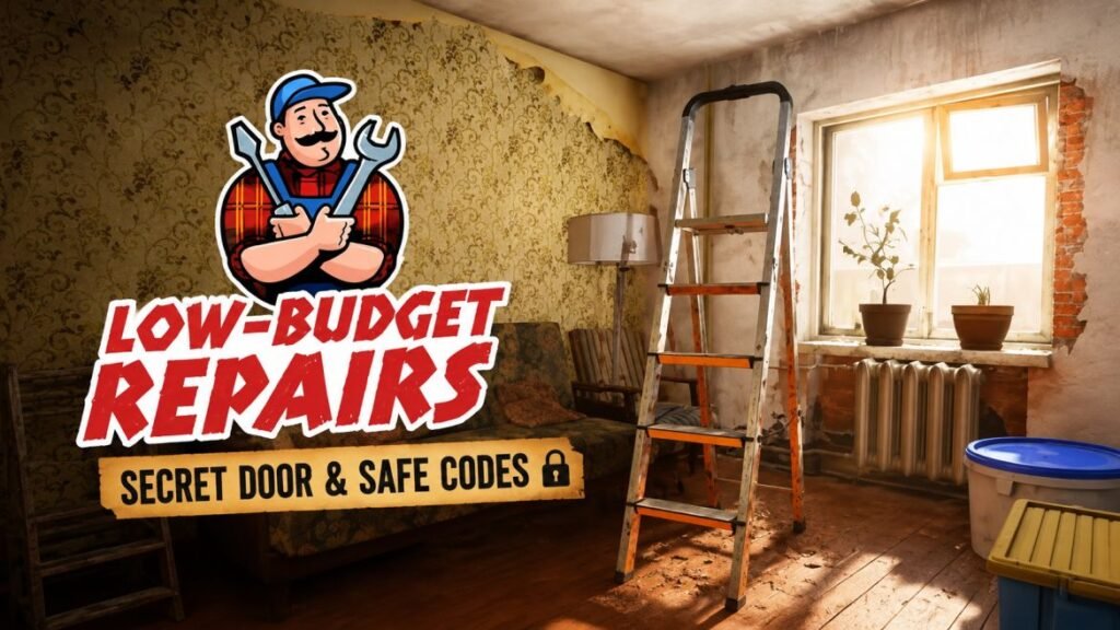 Low Budget Repairs Secret Door and Safe Codes