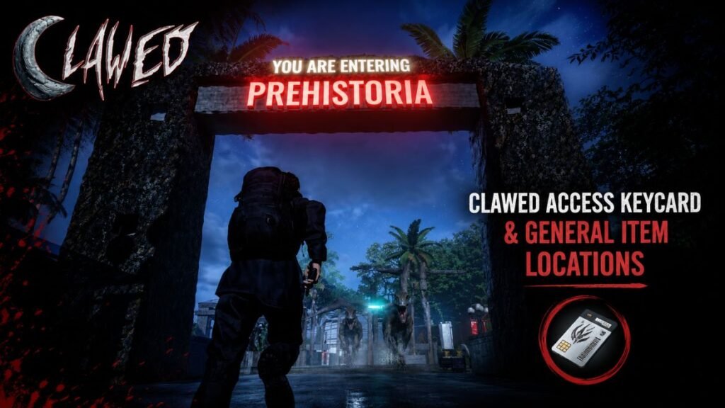 Clawed Access Keycard & General Item Locations