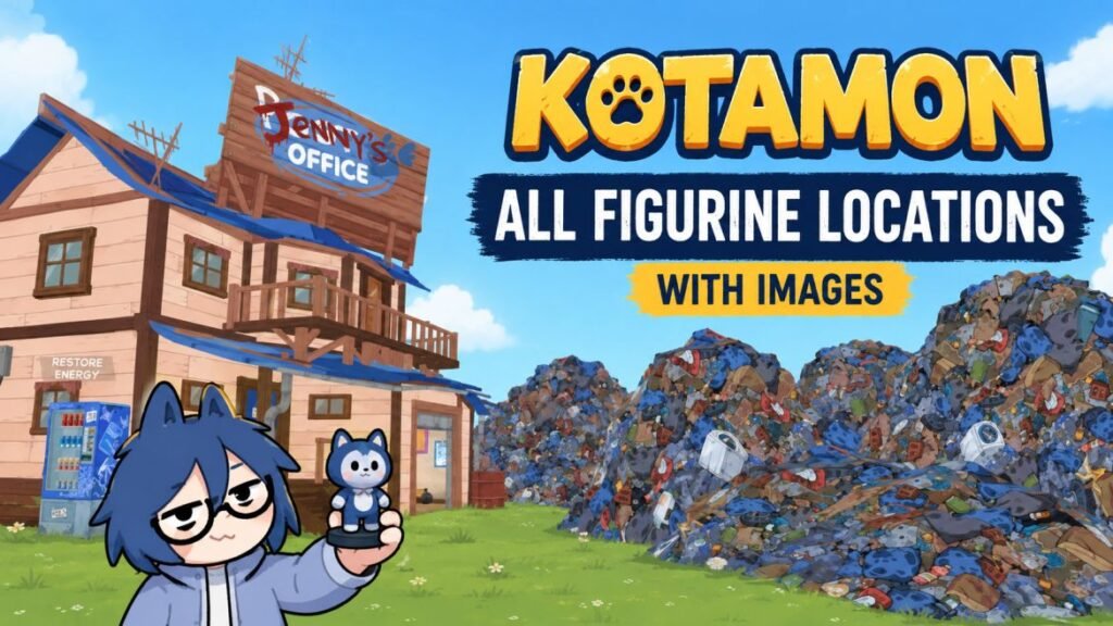 KOTAMON Game: All Figurine Locations with Images