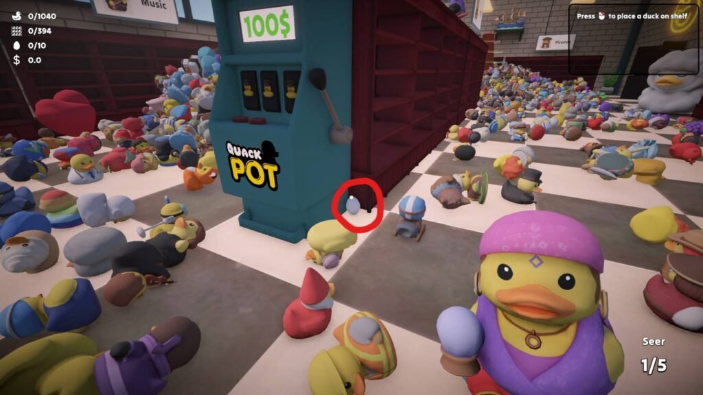 Sort Them Ducks: All Egg Locations 
