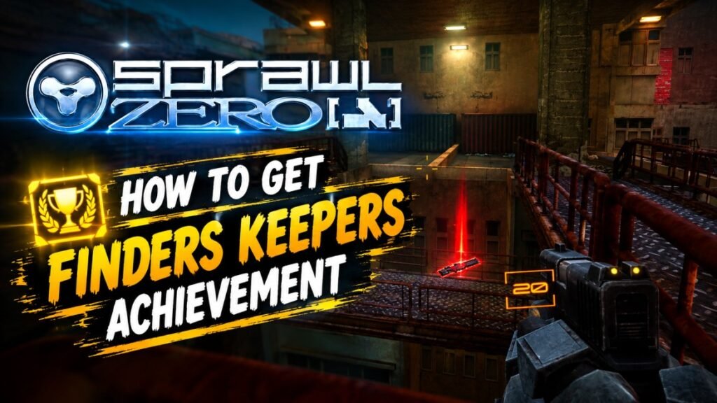 SPRAWL zero: All 3 Secret Weapon Locations in Acrophobia