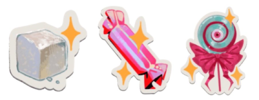 Sugar Cube Stickers