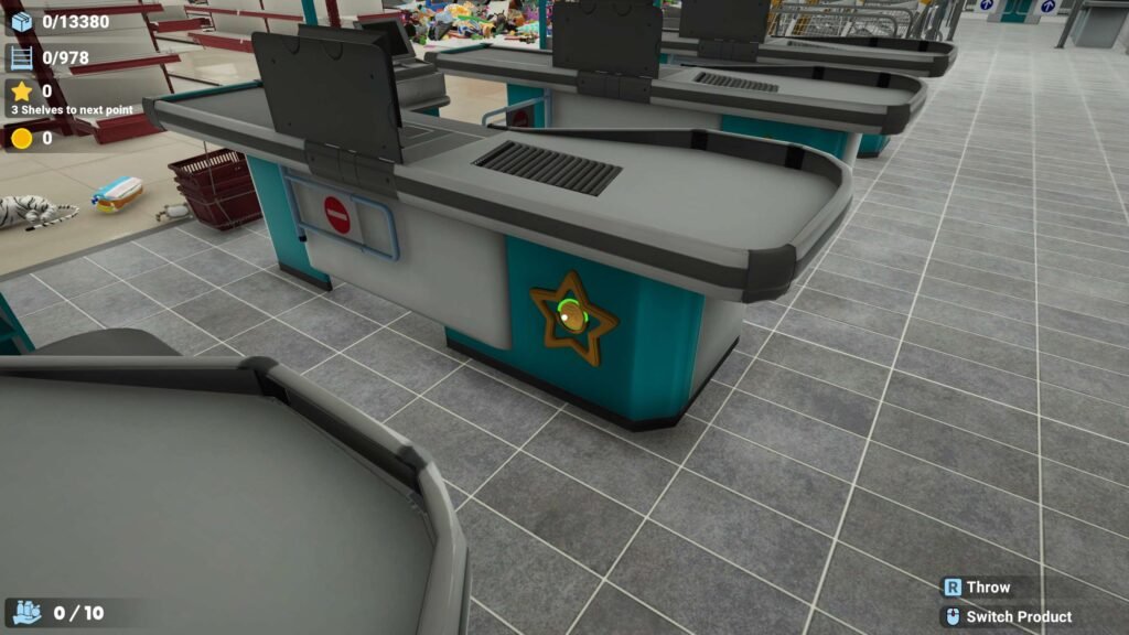 star signs on the checkout counters