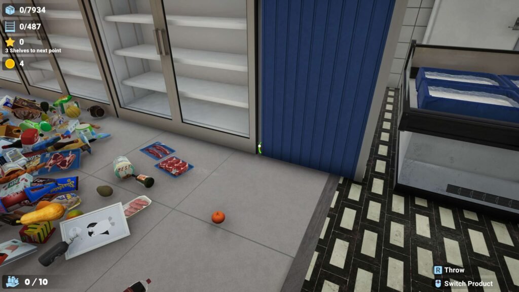 refrigerated area