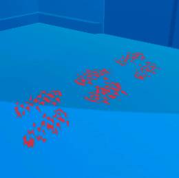 Scuffed Footprints