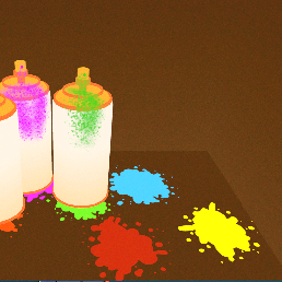 Missing Spray Paint