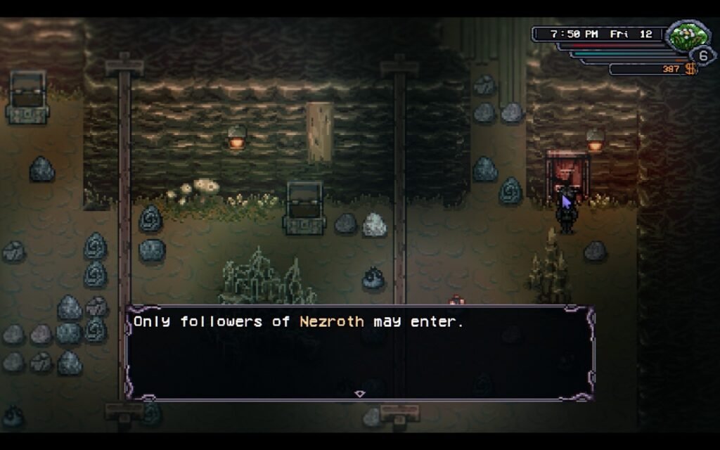 Nezroth Room in Mall Mines