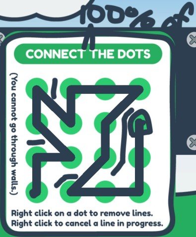 Connect 100% Of The Dots