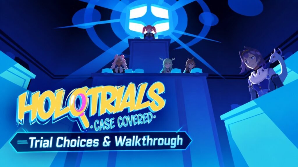 HoloTrials: Case Covered Trial Choices
