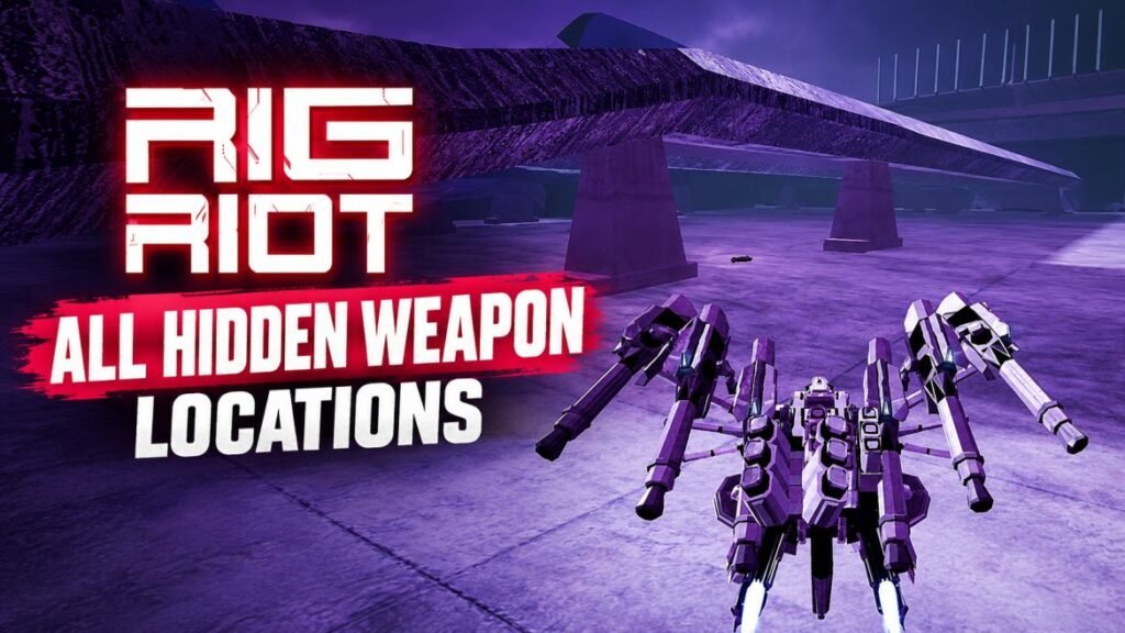 RIG Riot: All Hidden Weapon Locations
