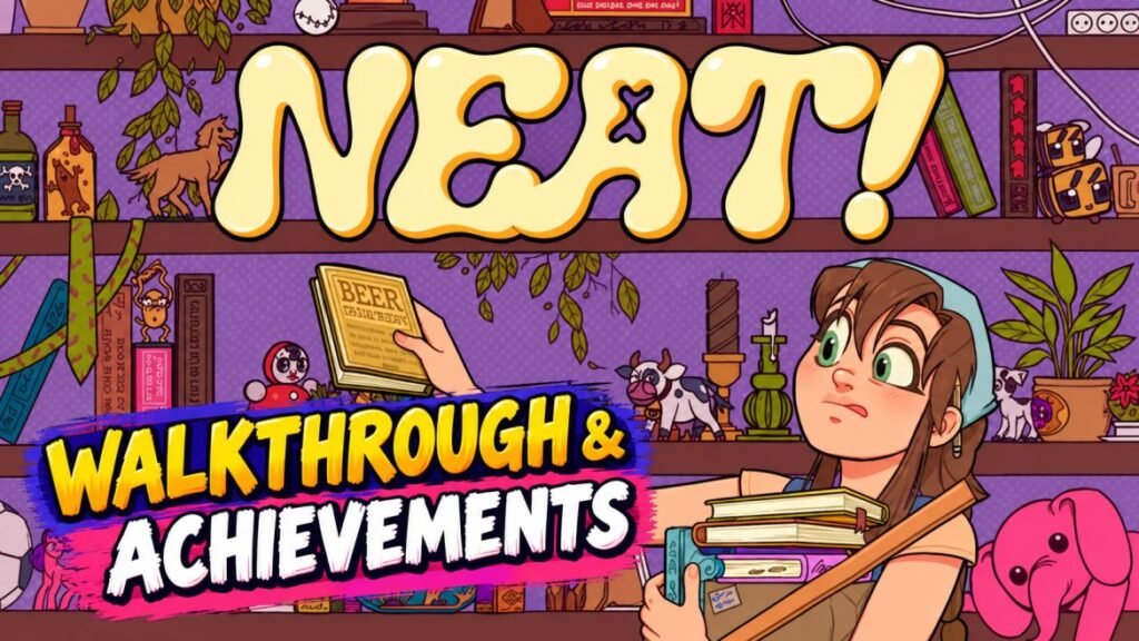 Neat! Walkthrough & Achievements