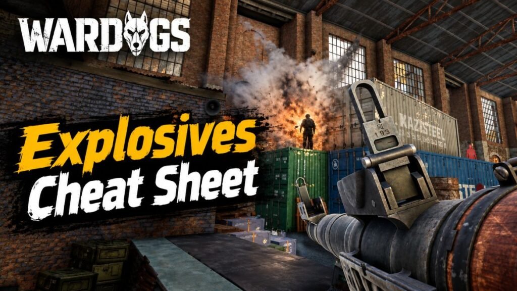 Wardogs Explosives Cheat Sheet
