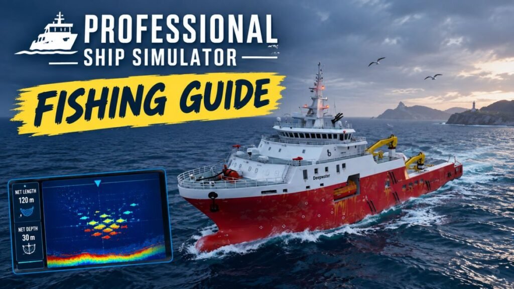 Professional Ship Simulator Fishing Guide