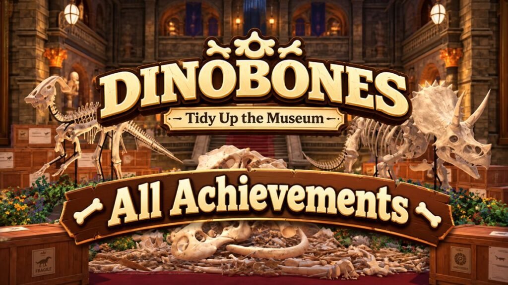 DinoBones: Tidy Up the Museum Achievements Guide