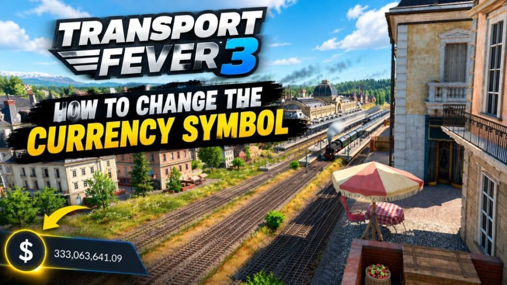 Transport Fever 3: How to Change the Currency Symbol