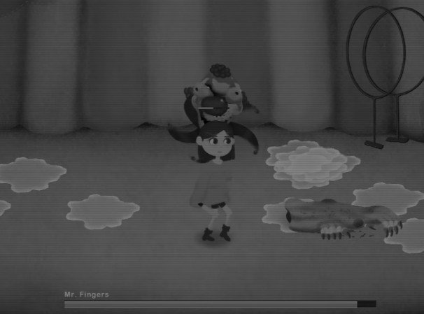 Clown's Flying Head