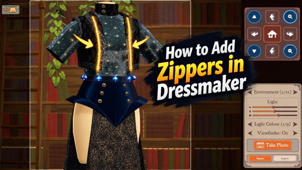 How to Add Zippers in Dressmaker Without Mods