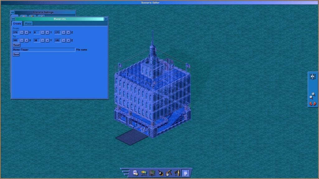 Save Your Building as a Blueprint