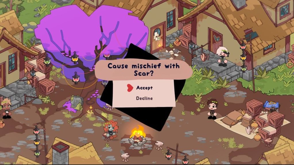 Accept Scar's quest