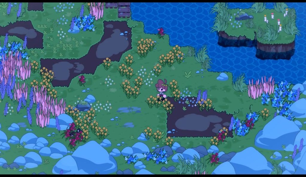 Flower Valley for a goose