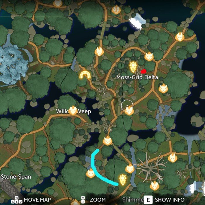 RiverClan Sun Spots Locations