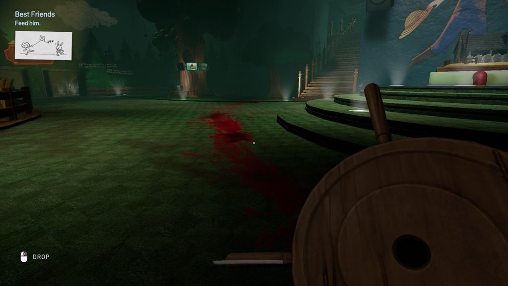 follow the trail of blood