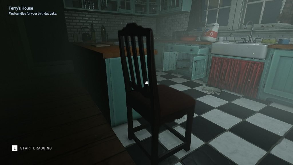 a chair has appeared