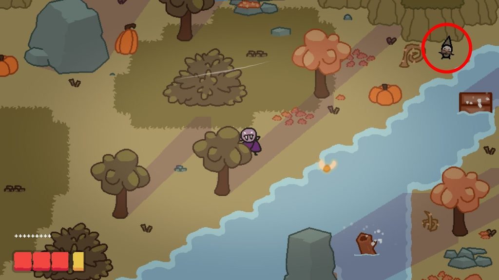 Gnome 1: After Helping Glurk Cross the River