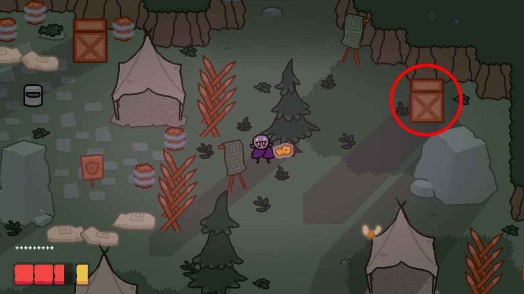 Gnome 2: Behind the Box in the Helmet Room