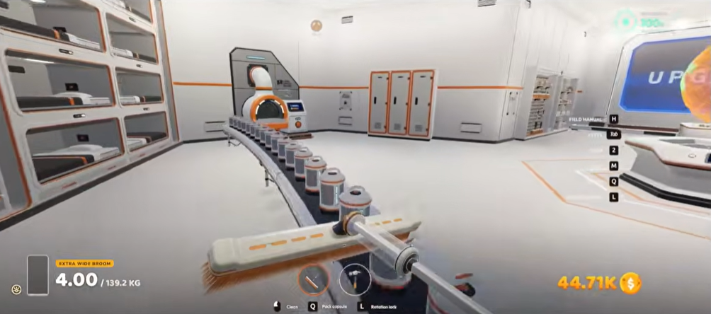 Connect a Capsule Collector to a Conveyor Belt