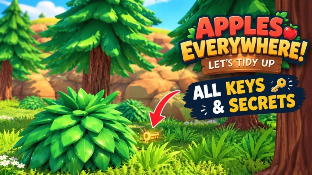 Apples Everywhere! Let’s Tidy Up – All Keys & Secrets
