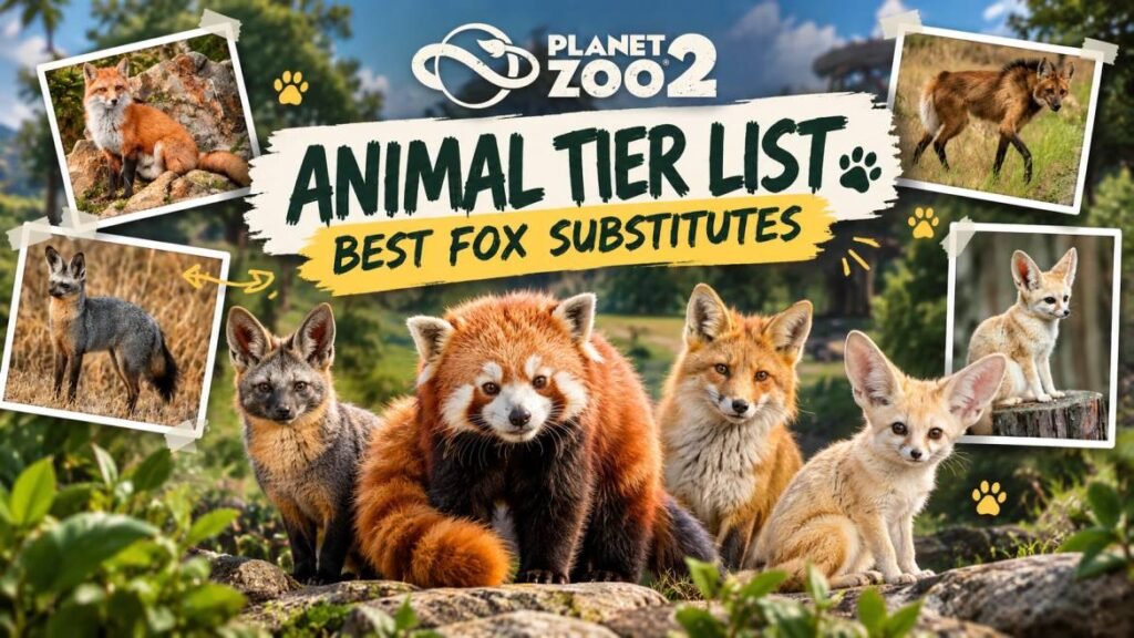 Planet Zoo 2 Animal Tier List: Best Fox Substitutes